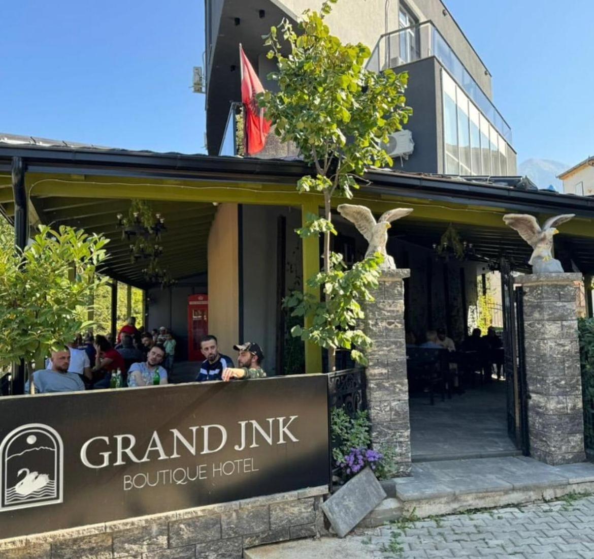Grand Jnk Boutique Hotel Kukes Екстер'єр фото